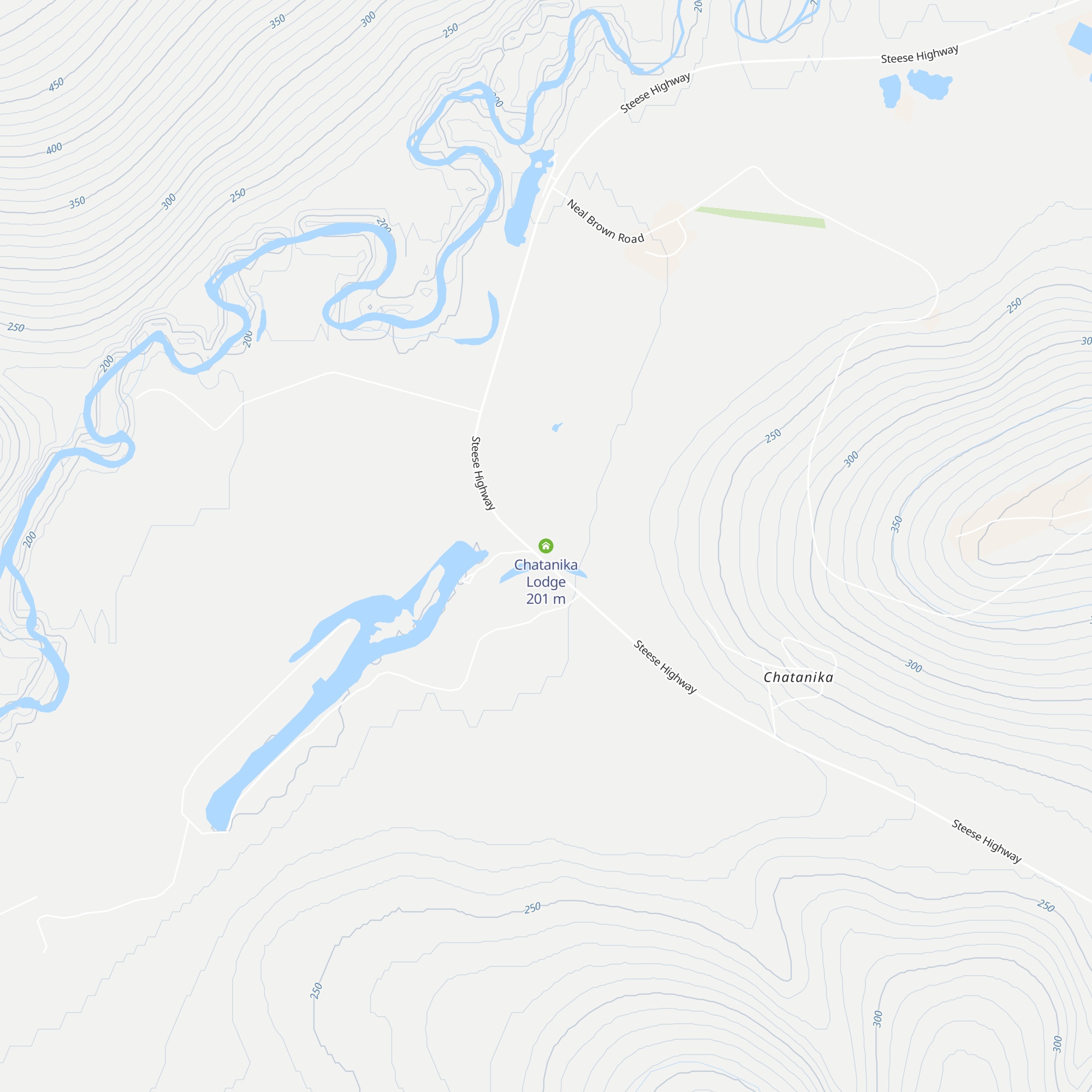 Chatanika Lodge map