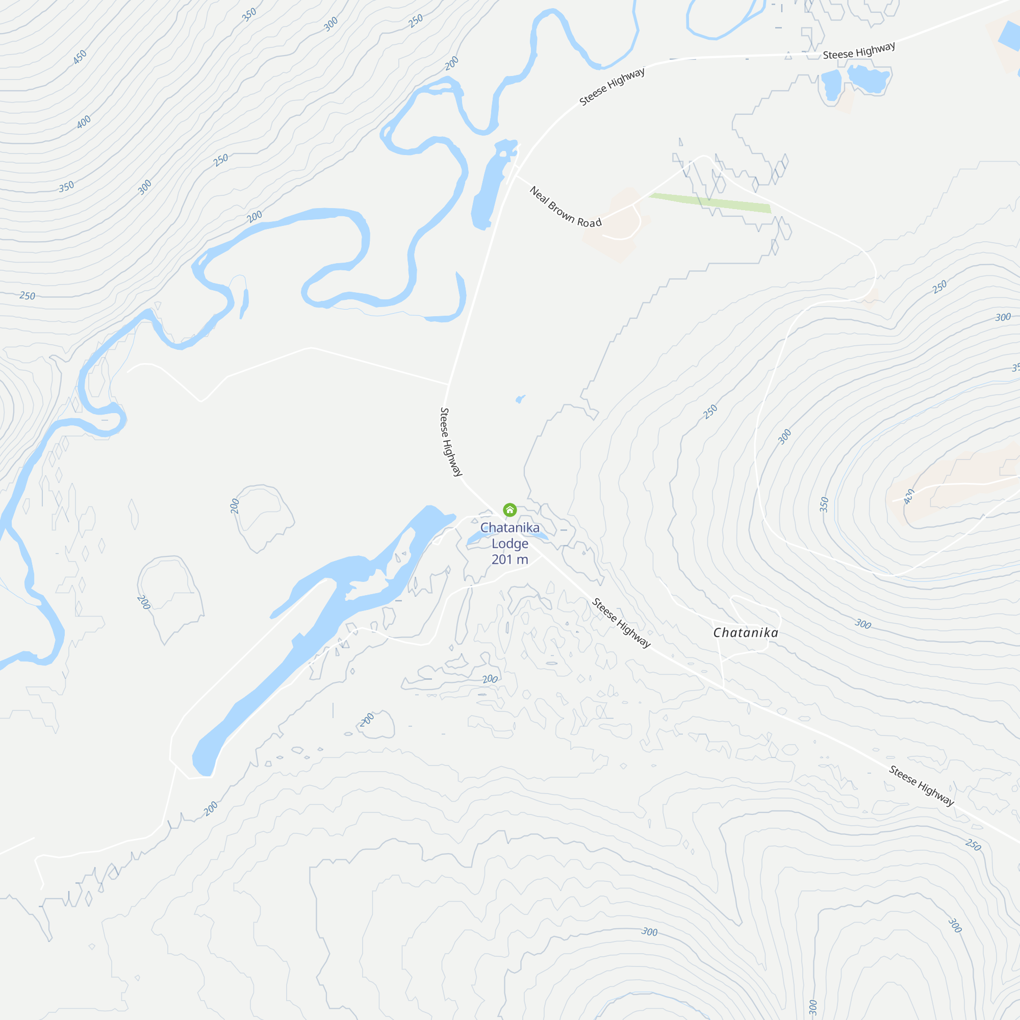Chatanika Lodge map