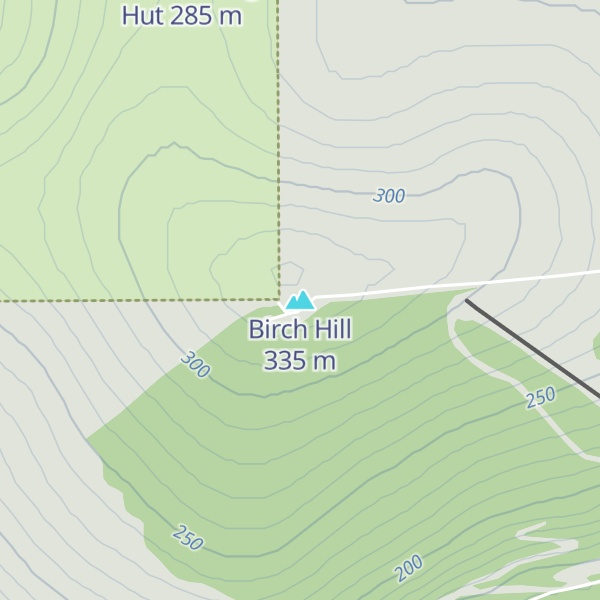 Map of Birch Hill