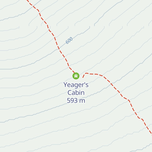 Map of Yeager's Cabin