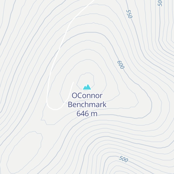 Map of OConnor Benchmark