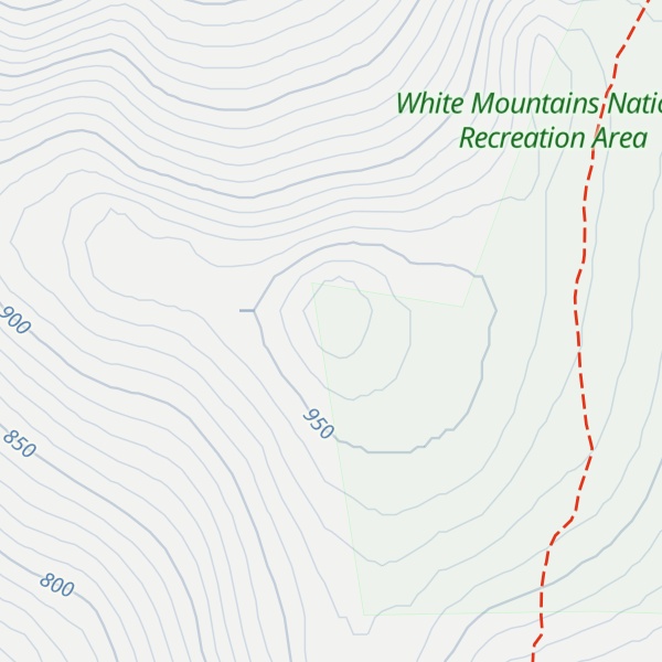Map of Wickersham Dome