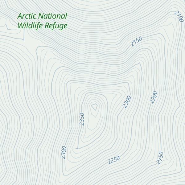 Map of Cloud Peak