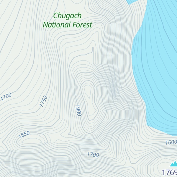 Map of Vigesimal Peak