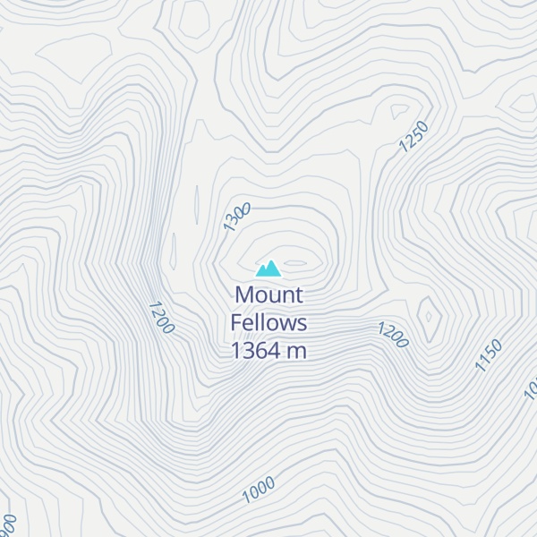 Map of Mount Fellows