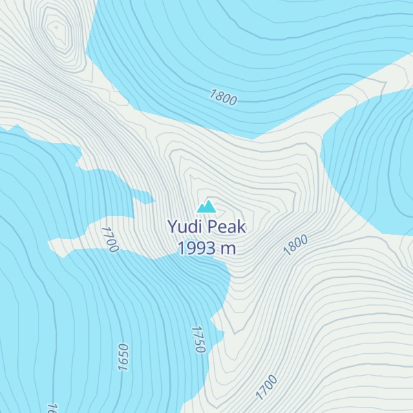 Map of Yudi Peak