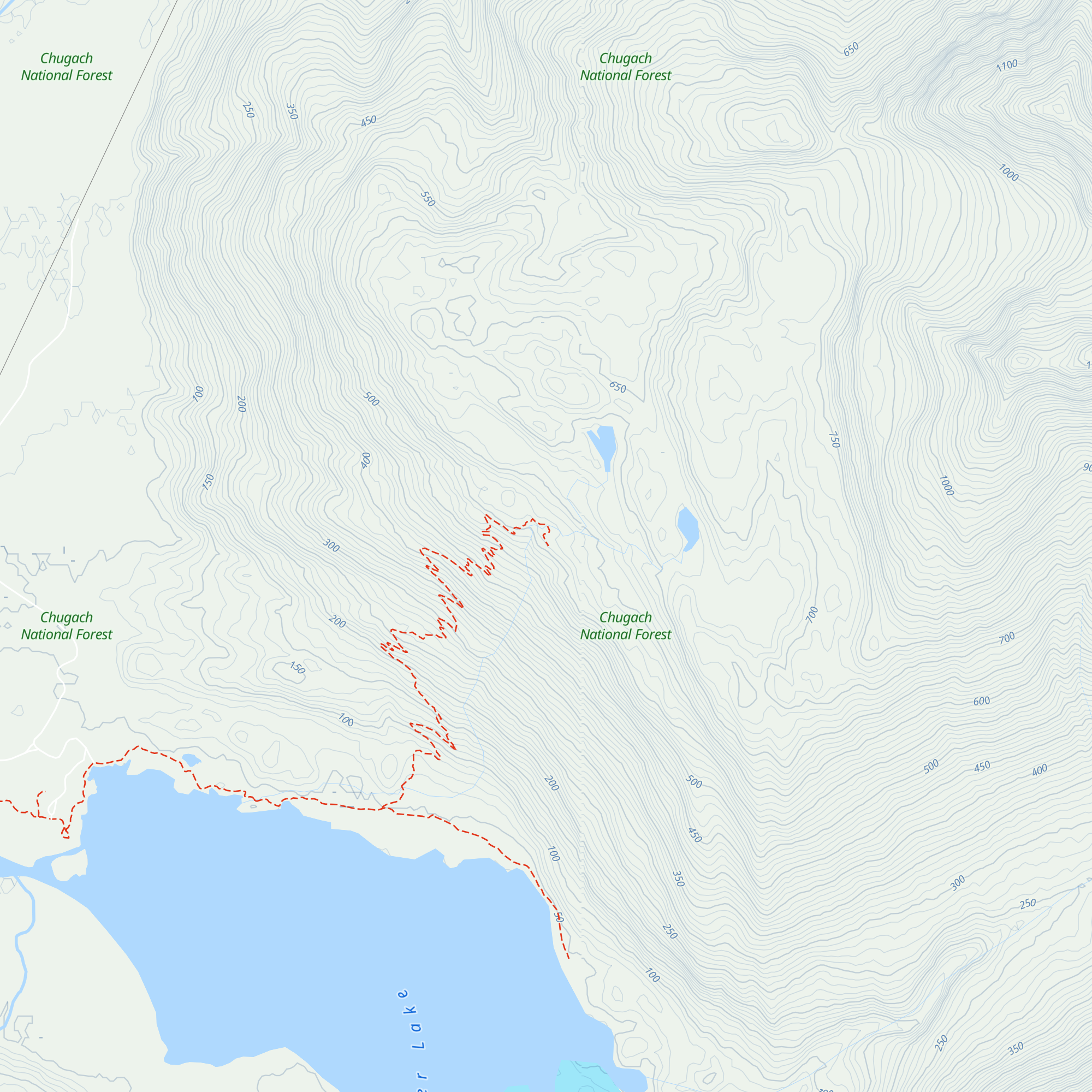 Spencer Bench Cabin map