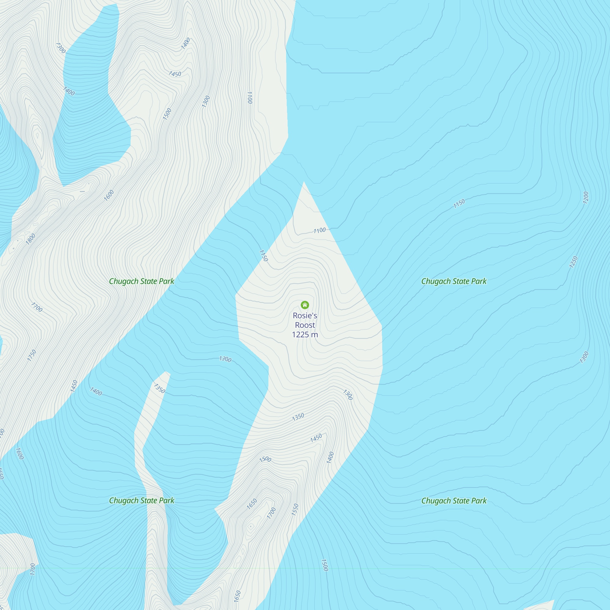 Rosie's Roost map