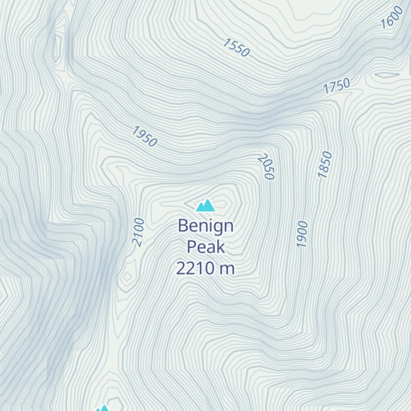 Map of Benign Peak