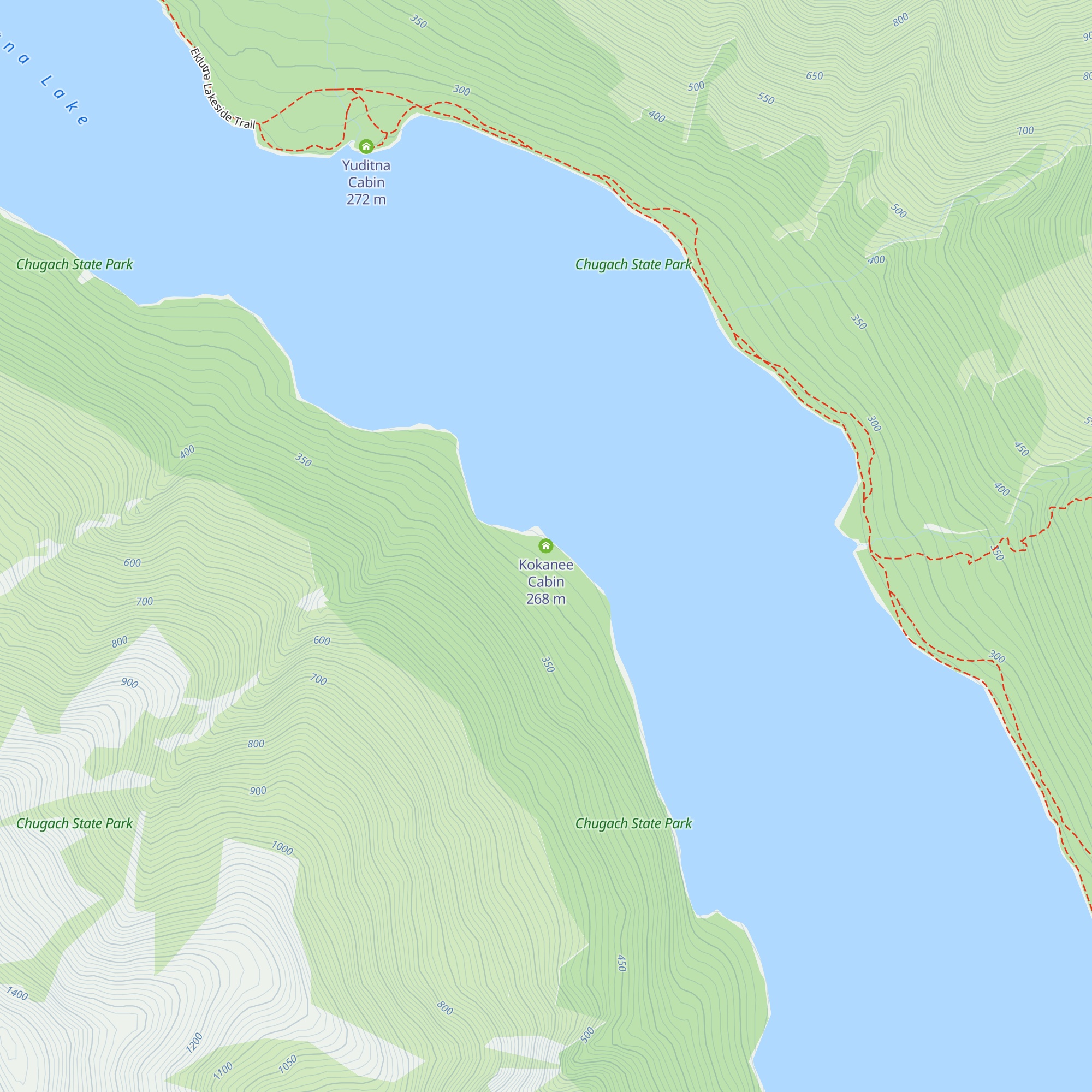 Kokanee Cabin map
