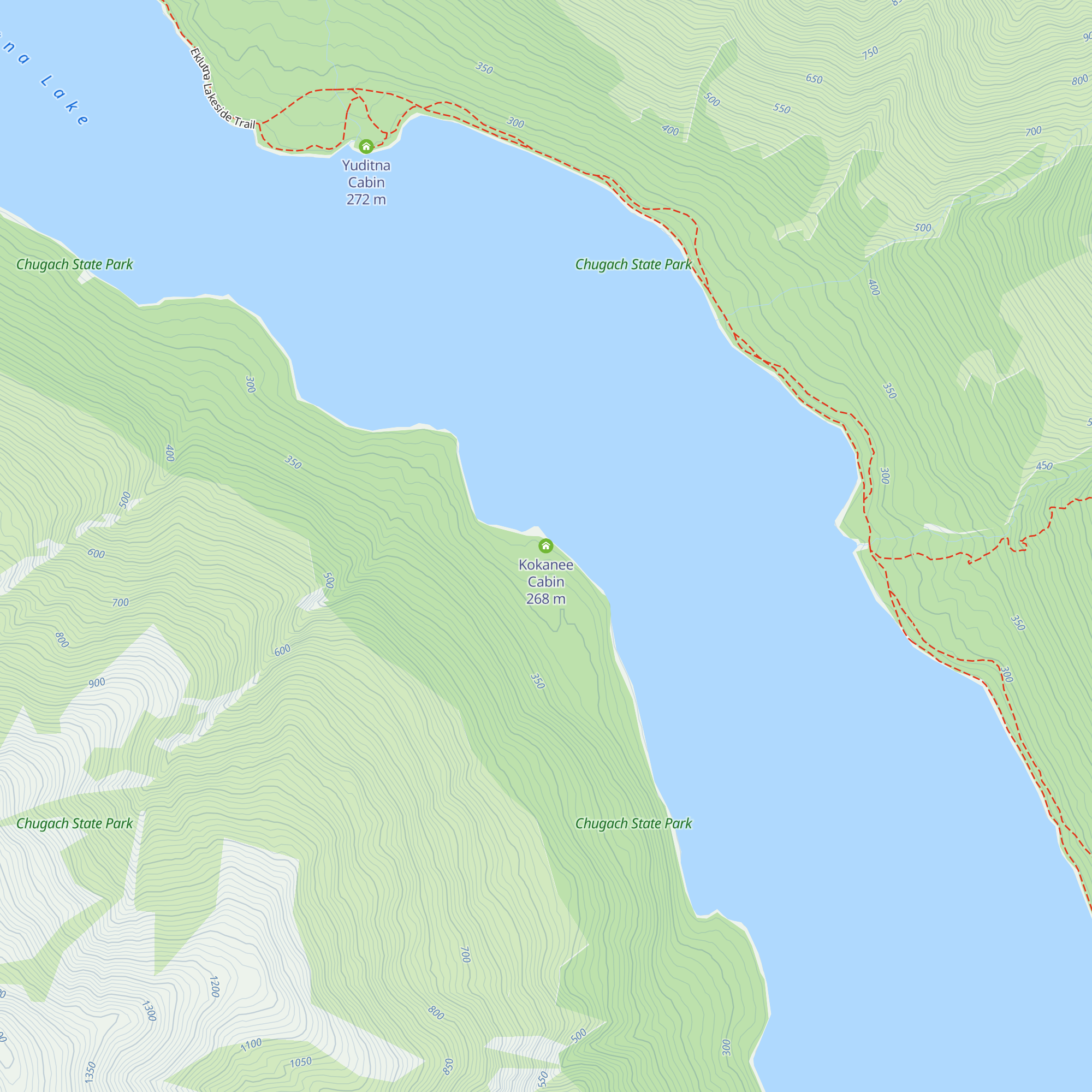 Kokanee Cabin map