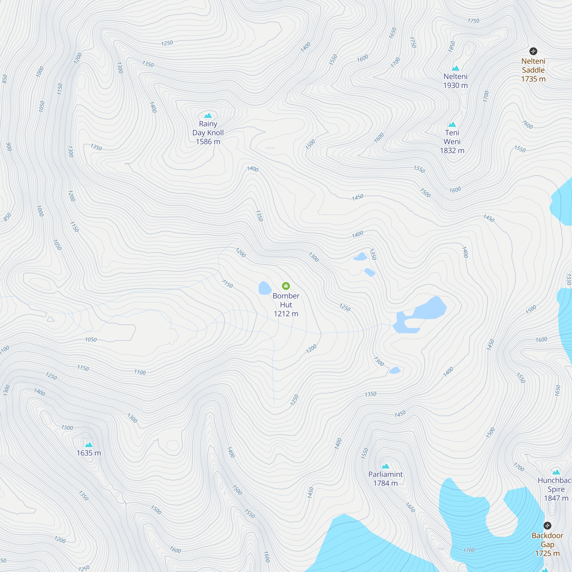 Bomber Hut map