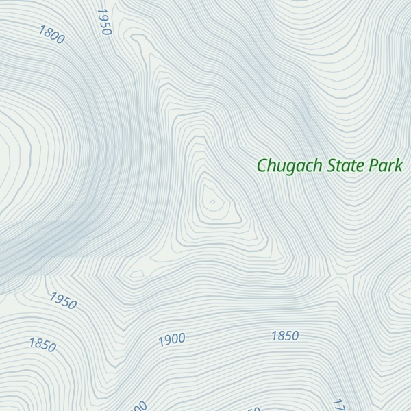 Map of West Kiliak Peak