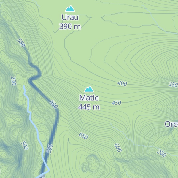 Map of Matie