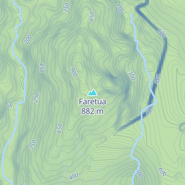 Map of Faretua