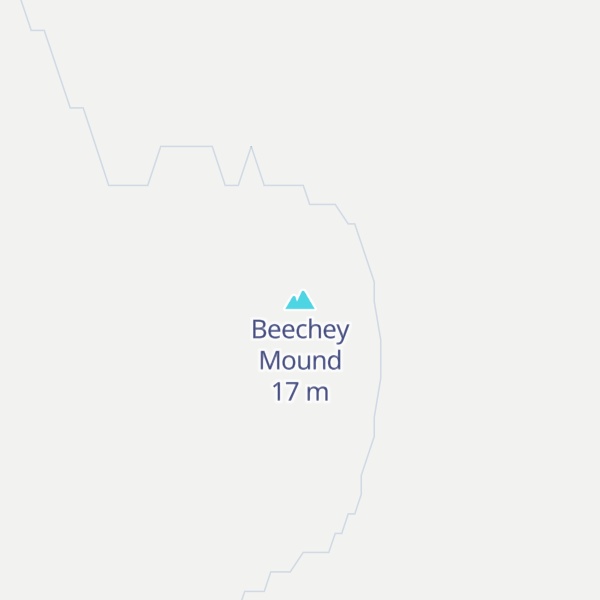 Map of Beechey Mound