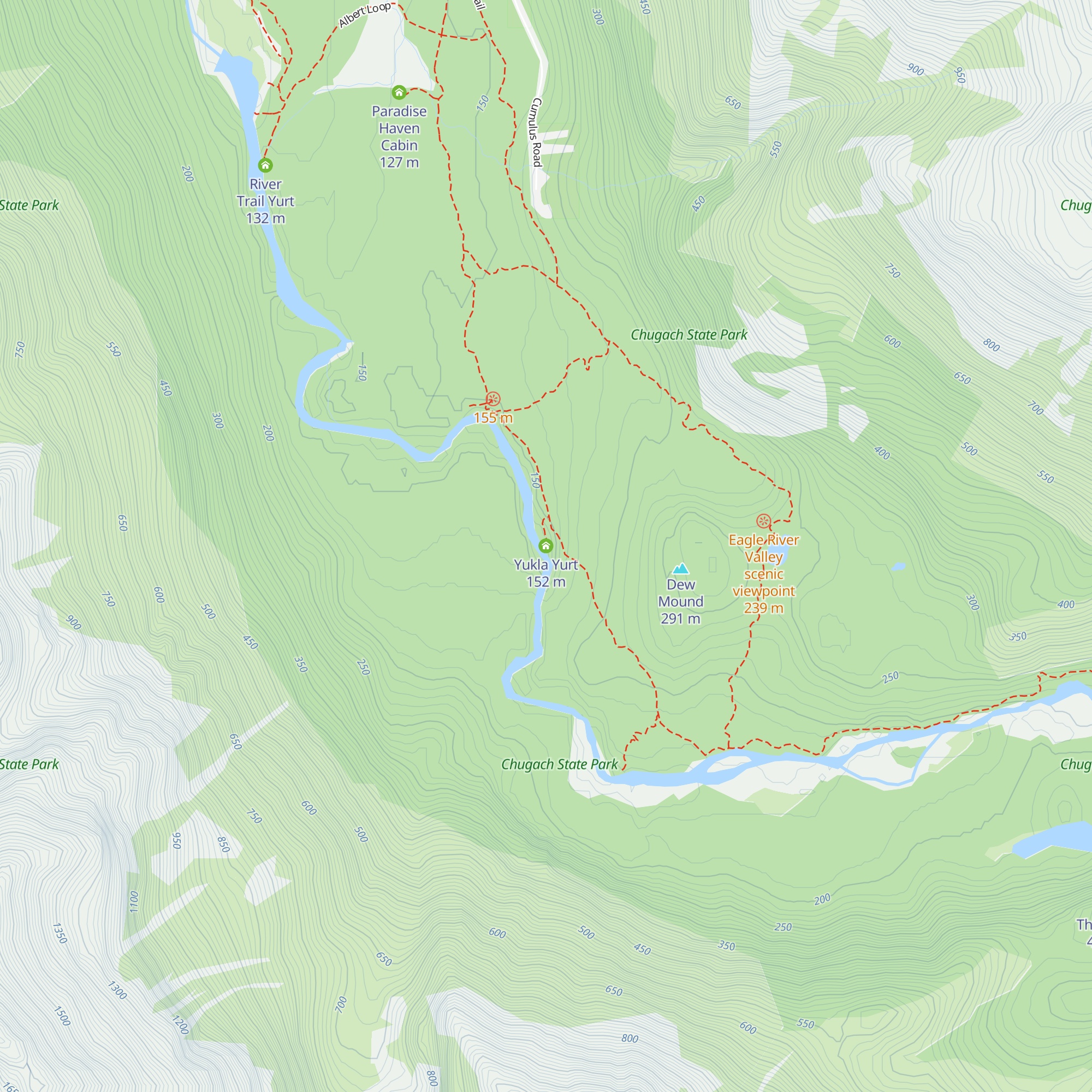 Yukla Yurt map