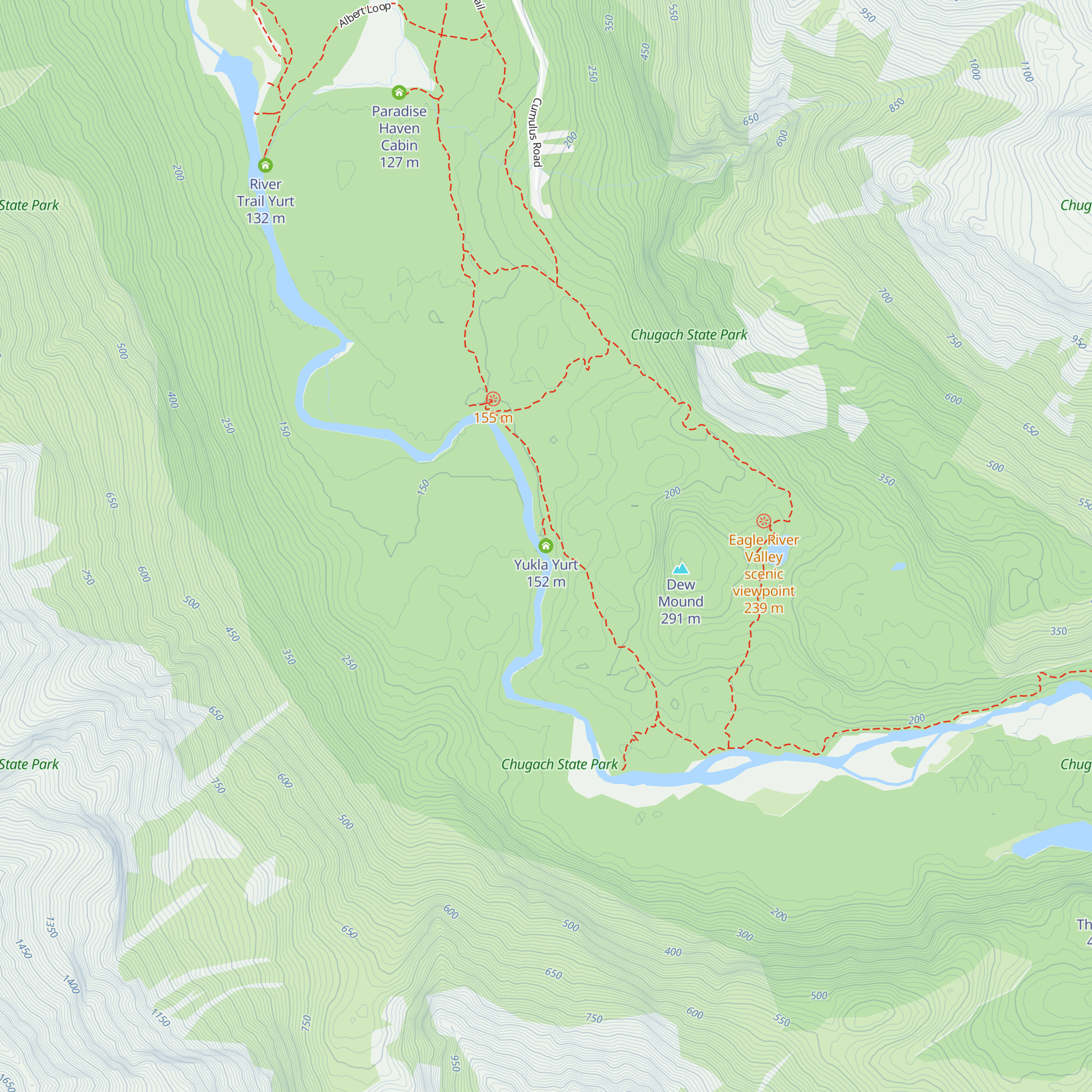 Yukla Yurt map