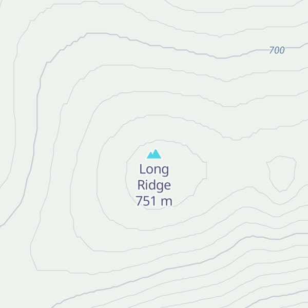 Map of Long Ridge