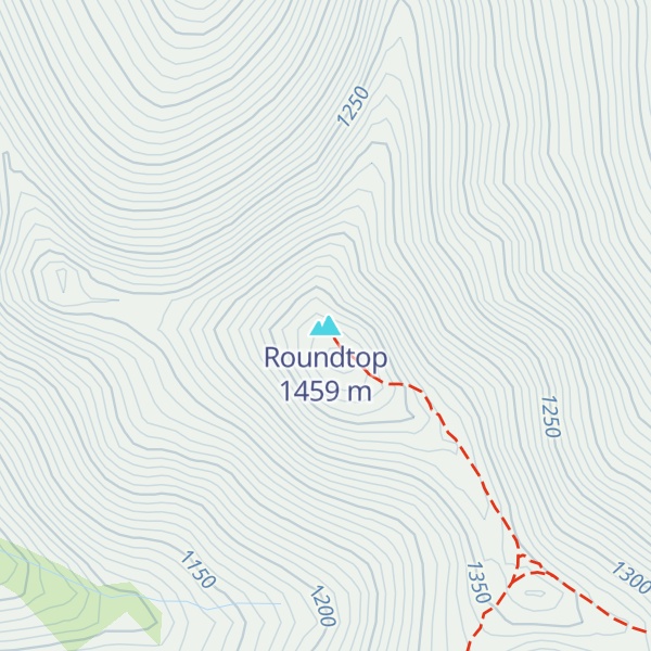 Map of Roundtop