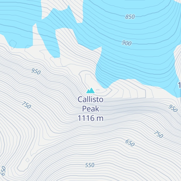 Map of Callisto Peak