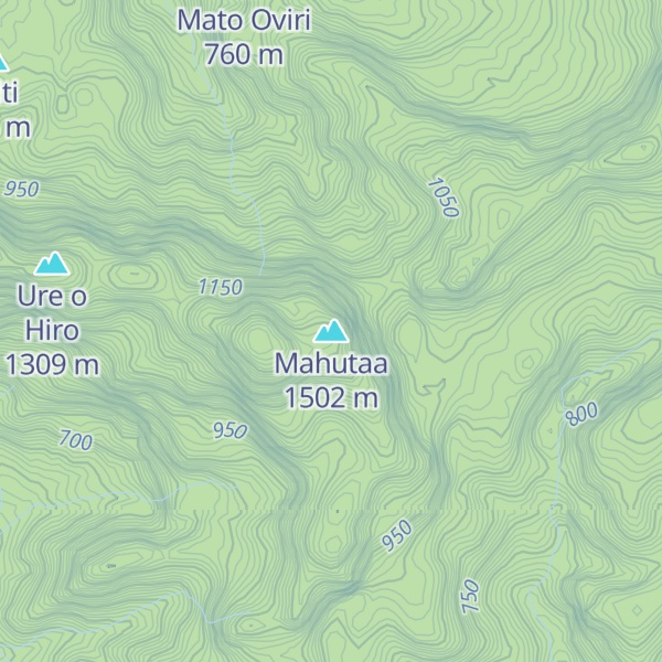 Map of Mahutaa