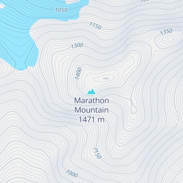 Map of Marathon Mountain