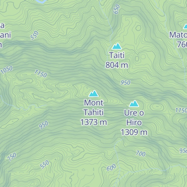Map of Mont Tahiti