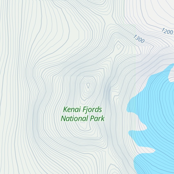Map of Phoenix Peak