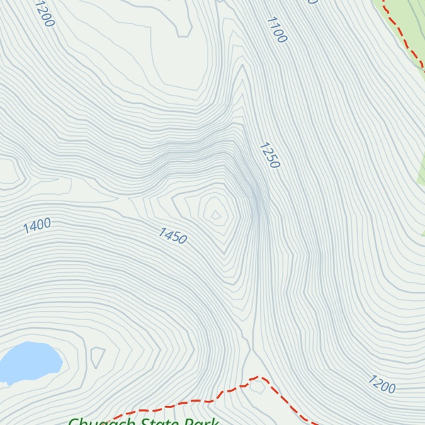 Map of Hidden Peak
