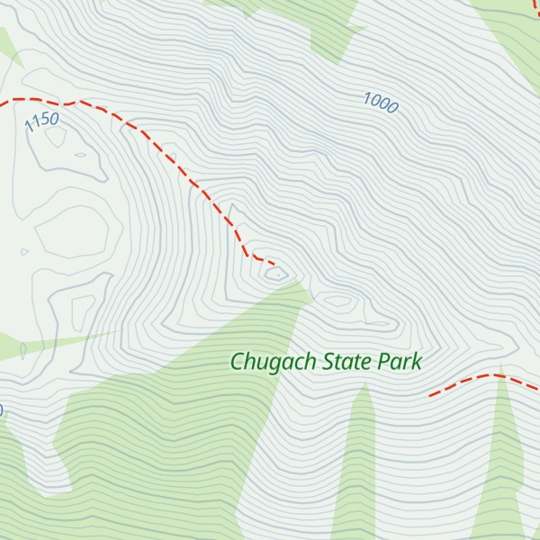 Map of Wolverine Peak