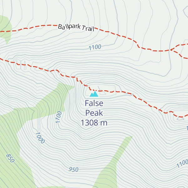 Map of False Peak