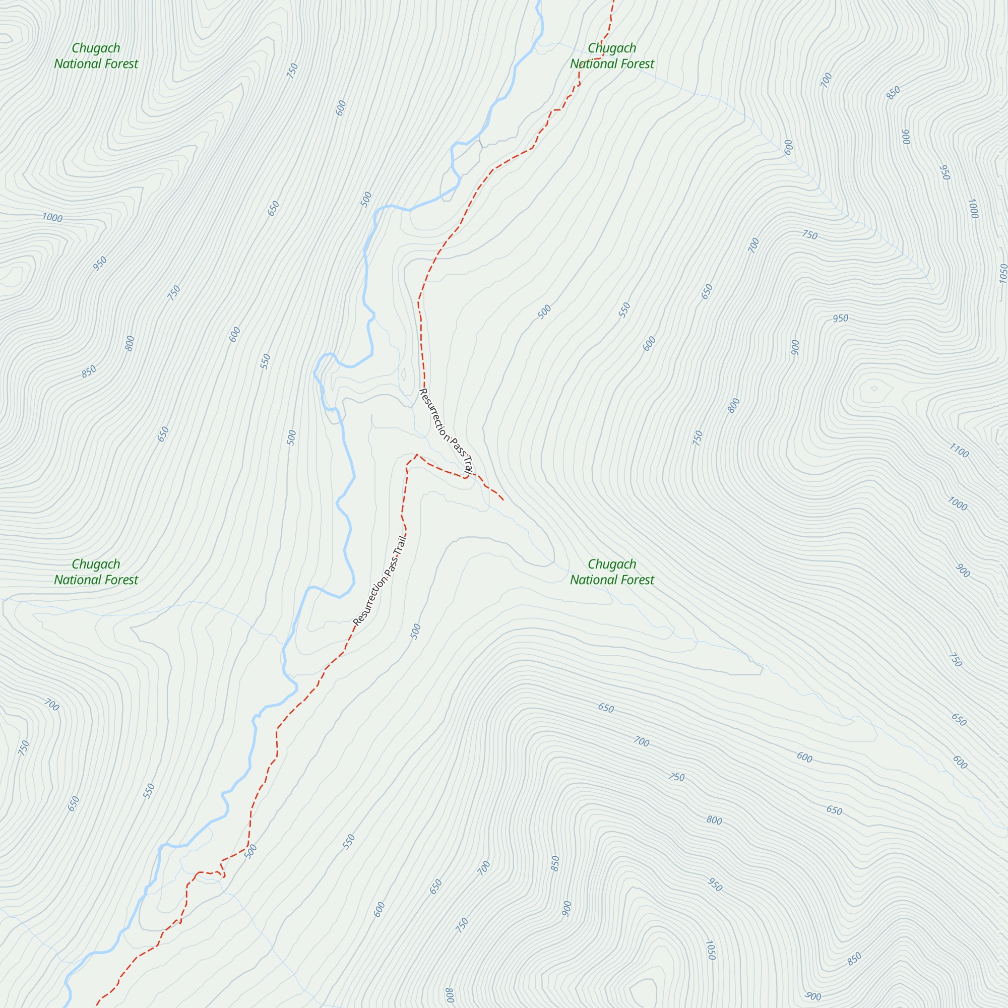 Fox Creek Cabin map