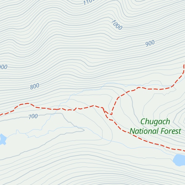 Map of Devil's Pass Cabin