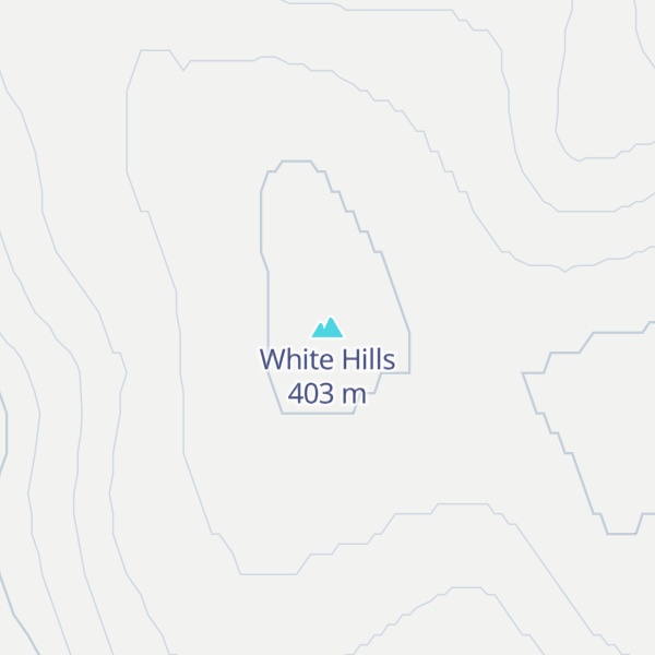 Map of White Hills