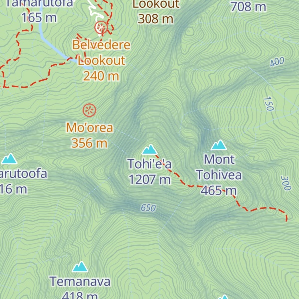 Map of Tohi'e'a