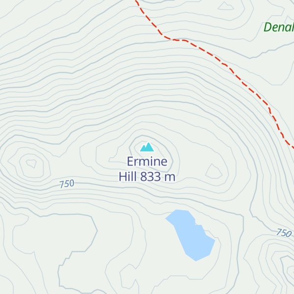 Map of Ermine Hill
