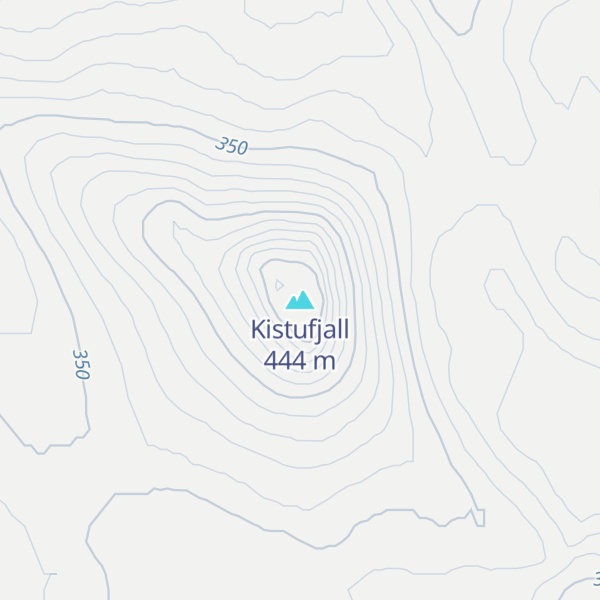 Map of Kistufjall
