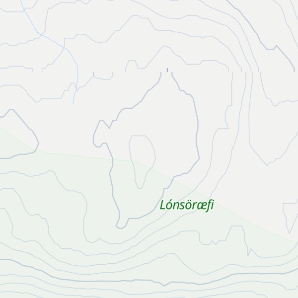 Map of Norðurhnúta