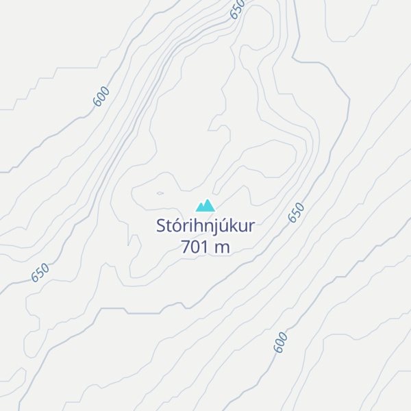 Map of Stórihnjúkur