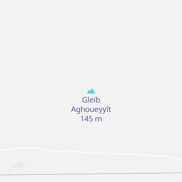 Map of Gleïb Aghoueyyît