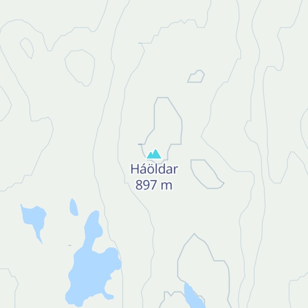 Map of Háöldar