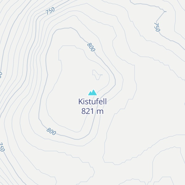 Map of Kistufell