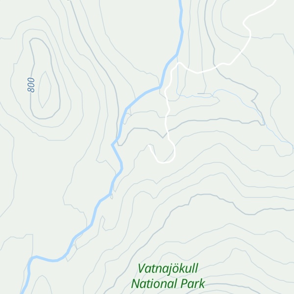 Map of Geldingafell