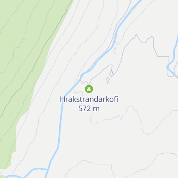 Map of Hrakstrandarkofi