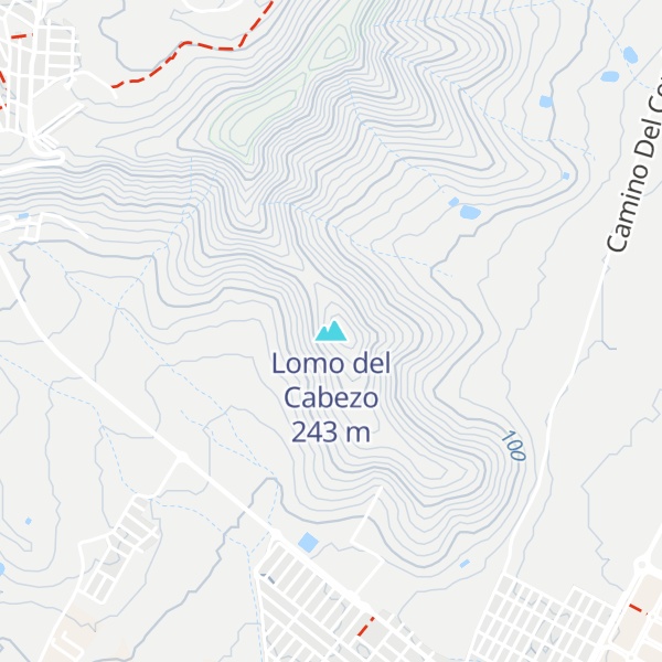 Map of Lomo del Cabezo