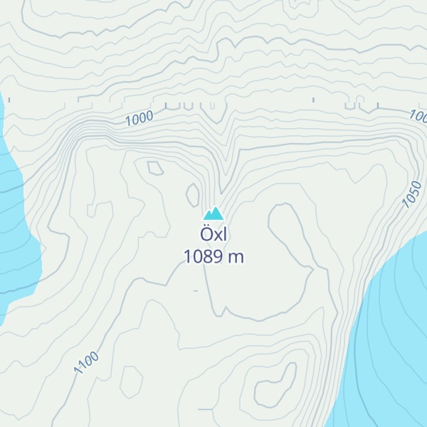 Map of Öxl