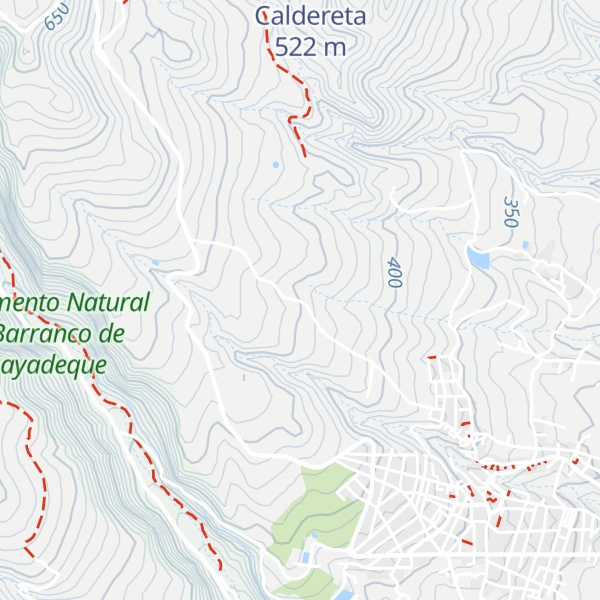 Map of Loma de la Cueva de la Arena