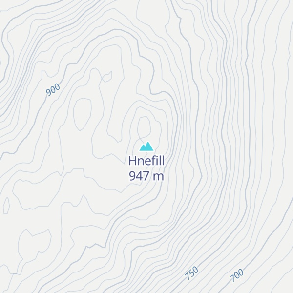 Map of Hnefill