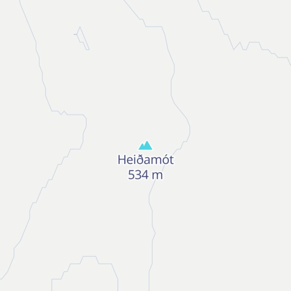 Map of Heiðamót